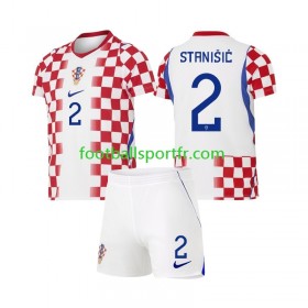 Tenue Croatie Josip Stanisic 2 Enfant Domicile World Cup 2026 Maillot de Foot
